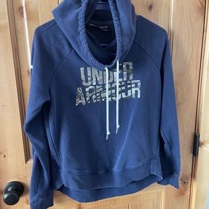 Under armour navy blue hoodie